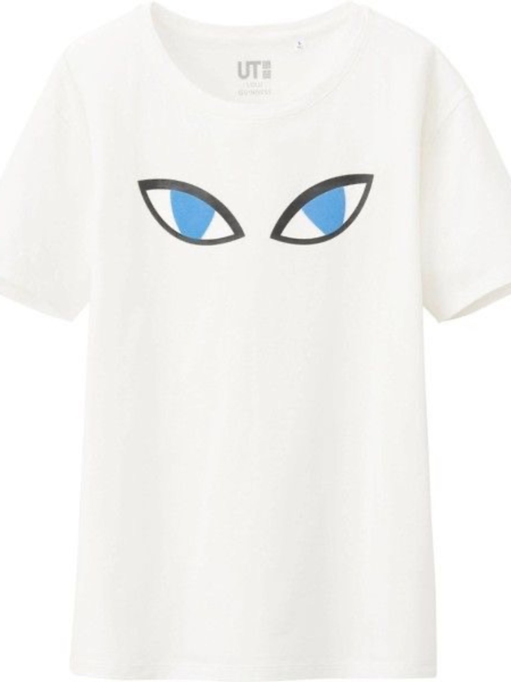 Lulu Guinness x Uniqlo UT Dolls Eyes Tee Shirt, Large